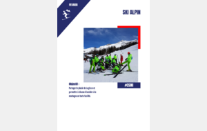 Semaine Ski alpin